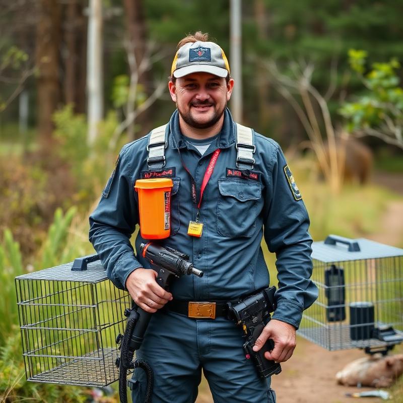Nest Pro wildlife control technician